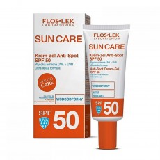 Солнцезащитный крем-гель против пигментации LABORATORIUM/ SUN CARE Anti-spot Cream-Gel SPF 50, 30 мл Floslek 