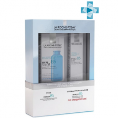Набор (Сыворотка увлажняющая Гиалу В5 30 мл+Крем для контура глаз Гиалу В5 15 мл -50%) La Roche-Posay ГИАЛУ B5 