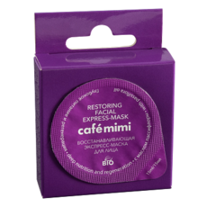 Восстанавливающая экспресс-маска для лица “Глубокое питание и регенерация” с маслом пассифлоры TM cafémimi