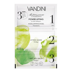 Маска для лица 3-х шаговая Лифтинг эффект POWER LIFTING 3-Step Mask Aldo Vandini