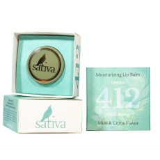 Бальзам для губ увлажняющий №412 Sativa