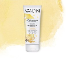 Гель для душа Цветок Ванили & Масло Макадамии VANDINI VITALITY Shower Gel Vanilla Blossom & Macadamia Oil Aldo Vandini