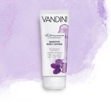 Лосьон для тела Цветок Фиалки & Рисовое Молоко VANDINI SENSITIVE Body Lotion Violet Blossom & Rice Milk Aldo Vandini