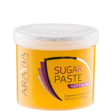Сахарная паста для шугаринга "Мягкая и легкая" мягкой консистенции ARAVIA Professional