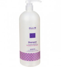 Шампунь для нарощенных волос с экстрактом белого винограда OLLIN SILK TOUCH 