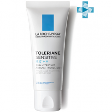 Крем увлажняющий для сухой чувствительной кожи Toleriane Sensitive Riche La Roche-Posay 