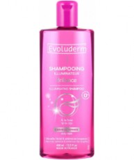 Шампунь для придания блеска с Шелком EVOLUDERM ILLUMINATING BRILLIANCE SHAMPOO with Silk 
