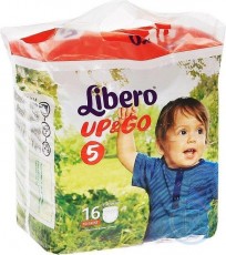 Детские подгузники-трусики Libero Up&Go 5 Maxi plus 10-14 кг
