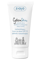 Дневной крем для лица сияние spf15 Ziaja Gdanskin 