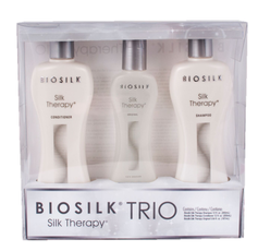 Набор для волос Шелковая терапия BIOSILK TRIO Kit
