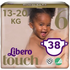 Детские подгузники Libero Touch 6 (Junior) 13-20 кг