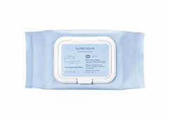 Очищающие салфетки для лица на водной основе MISSHA Super Aqua Ultra Hyalron Cleansing Water Wipes