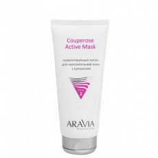 Корректирующая маска для чувствительной кожи с куперозом Couperose Active Mask, 200 мл ARAVIA Professional 