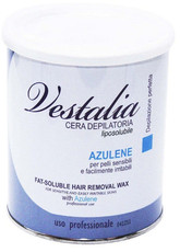Воск для депиляции для чувствительной и склонной к раздражению кожи с азуленом (банка) Vestalia