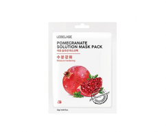 Маска тканевая POMEGRANATE SOLUTION MASK антивозрастная LEBELAGE 