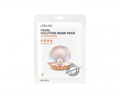 Маска тканевая PEARL SOLUTION MASK выравнивающая тон кожи LEBELAGE 