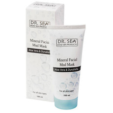 Минеральная грязевая маска с алоэ вера и дуналиеллой Dr. Sea