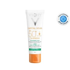 Матирующий уход для проблемной кожи 3-в-1 SPF50+, 50 мл VICHY Capital Soleil 
