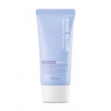 Солнцезащитный водостойкий крем для лица A'PIEU Pure Block Water Proof Sun Cream SPF50+/PA+++ 