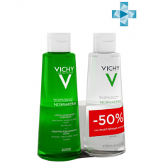 НАБОР Лосьон сужающий поры 200мл + VICHY NORMADERM Мицеллярный лосьон 200мл VICHY NORMADERM 