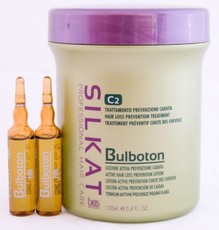 Активный лосьон для предотвращения выпадения волос C2 BULBOTON SILKAT BES Beauty&Science