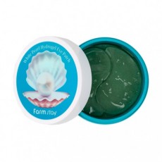 Патчи для глаз Экстрактом жемчуга, 60 шт Farmstay White Pearl Hydrogel Eye Patch