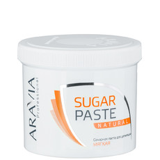 Сахарная паста для шугаринга "Натуральная" мягкой консистенции ARAVIA Professional