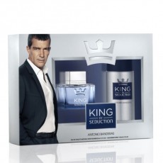 Набор мужской ANTONIO BANDERAS KING OF SEDUCTION (Туалетная вода, 50 мл + дезодорант-спрей, 150 мл)