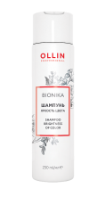 Шампунь для окрашенных волос "Яркость цвета" OLLIN BioNika