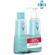 Набор VICHY PURETÉ THERMALE Совершенствующий тоник, 200мл + VICHY PURETÉ THERMALE Освежающий гель, 200 мл 