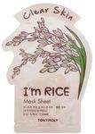 Тканевая маска для лица с экстрактом риса TonyMoly I'm Real Rice Mask Sheet Clear Skin (3шт) 