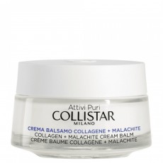 Крем-бальзам для лица с коллагеном и малахитом против морщин, повышает упругость кожи Attivi Puri/Collagen + Malachite Cream Balm, 50 мл COLLISTAR 