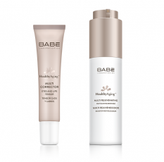 Набор Омолаживающая мульти-сыворотка 50 мл+Мультикорректор для глаз и губ, 15 мл LABORATORIOS BABE