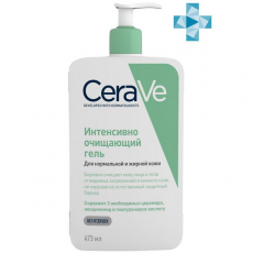 Гель очищающий для нормальной и жирной кожи лица и тела CeraVe