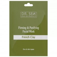 Dr.Sea Укрепляющая и очищающая маска для лица с французской глиной, 12 мл
