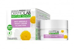 Крем от морщин ночной DERMOLAB NATURE SENSE ANTI-WRINKLE NIGHT CREAM all skin types, 50 мл Deborah Milano Nature Sense 