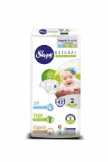 Детские подгузники Sleepy Natural Jumbo Pack 2 Mini (3-6 кг) 42 шт