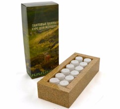 Средство для принятия ванн для женщин из крови марала с хвойным концентратом БелАлтайПроект