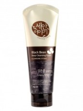 Пенка для умывания омолаживающая Cleansing Story Foam Cleansing (Black Bean) WELCOS 