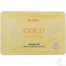 Гидрогелевая маска для шеи "Золото" Petitfee Gold Neck Pack (2шт)