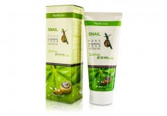 Пенка для умывания Очищающая, муцин улитки, 180 мл Farmstay Snail Pure Cleansing Foam 