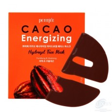 Гидрогелевая маска для лица "Какао" Petitfee Cacao Energizing Hydrogel Face Mask