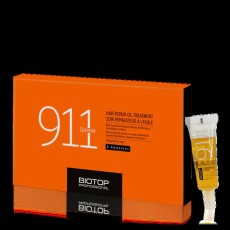 Набор ампул для восстановления волос Biotop 911 Quinoa Hair Repair Oil Treatment (6x11 мл)