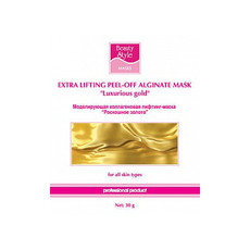 Моделирующая альгинатная лифтинг-маска "Роскошное золото" BEAUTY STYLE