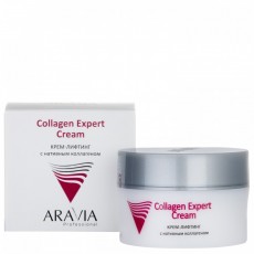 Крем-лифтинг с нативным коллагеном Collagen Expert Cream, 50 мл ARAVIA Professional 