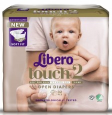 Детские подгузники Libero Touch 2 (Mini) 3-6 кг