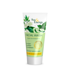 Пенка для умывания с экстрактами мирта и огурца Sea&Energy