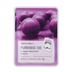 Тканевая маска для лица с коллагеном Tony Moly PURENESS 100 COLLAGEN MASK SHEET (3шт) 
