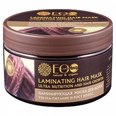 Ламинирующая маска для волос Ультра-питание и рост Аргентинское жожоба ECOLAB