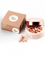 Сыворотка в капсулах для глаз Lift Serum Bright Eyes Увлажнение и эластичность, c экстрактом малины, 30шт. MiShipy 